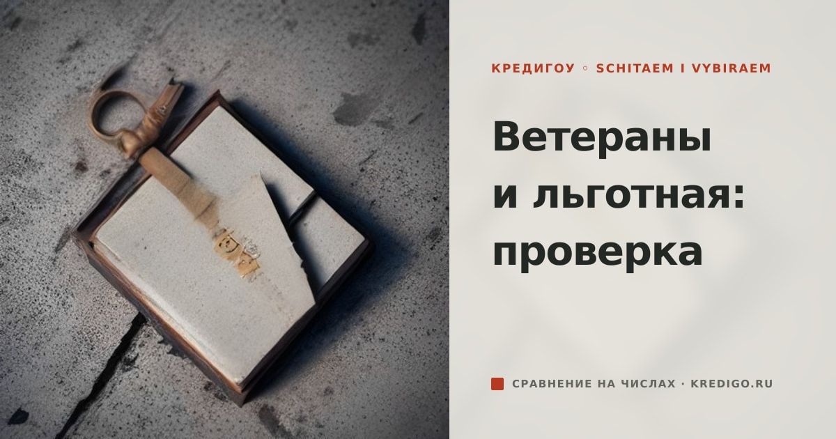 Иллюстрация к статье «Ветераны боевых действий и льготная ипотека: проверка»